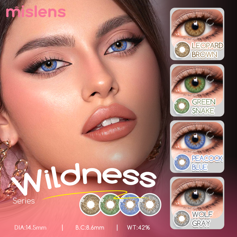 Wildness Series Yearly Contact Lenses for Global Distribution