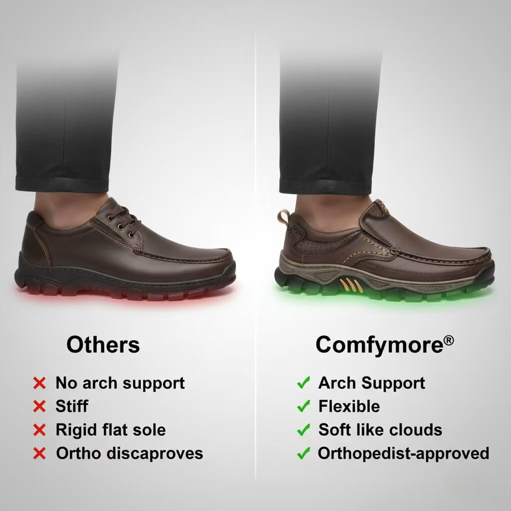 ⏰Aktion: 50 % Rabatt – Orthopädische, bequeme und lässige Slipper aus echtem Leder für Herren