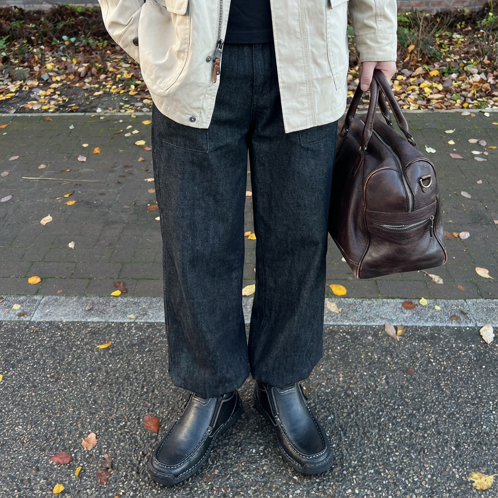 Letzter Tag: 50 % Rabatt! 🔥 Handgefertigte Vintage-Chukka-Boots aus echtem Leder für Herren – leicht und knöchelhoch.