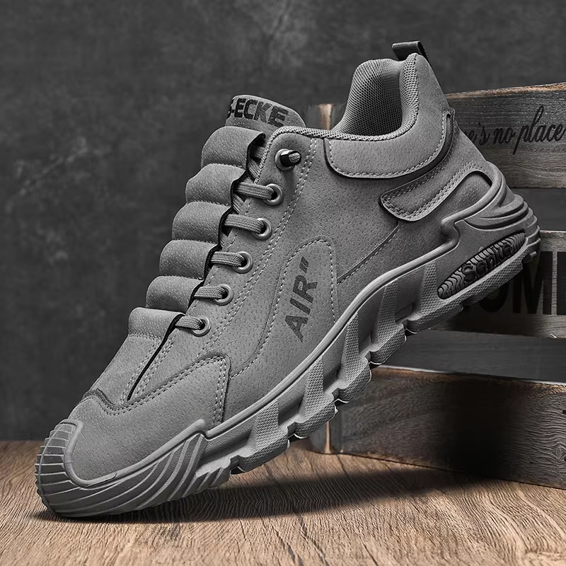 Herren-Freizeitschuhe mit dicker Sohle und rutschfester Oberfläche (50 % Rabatt)