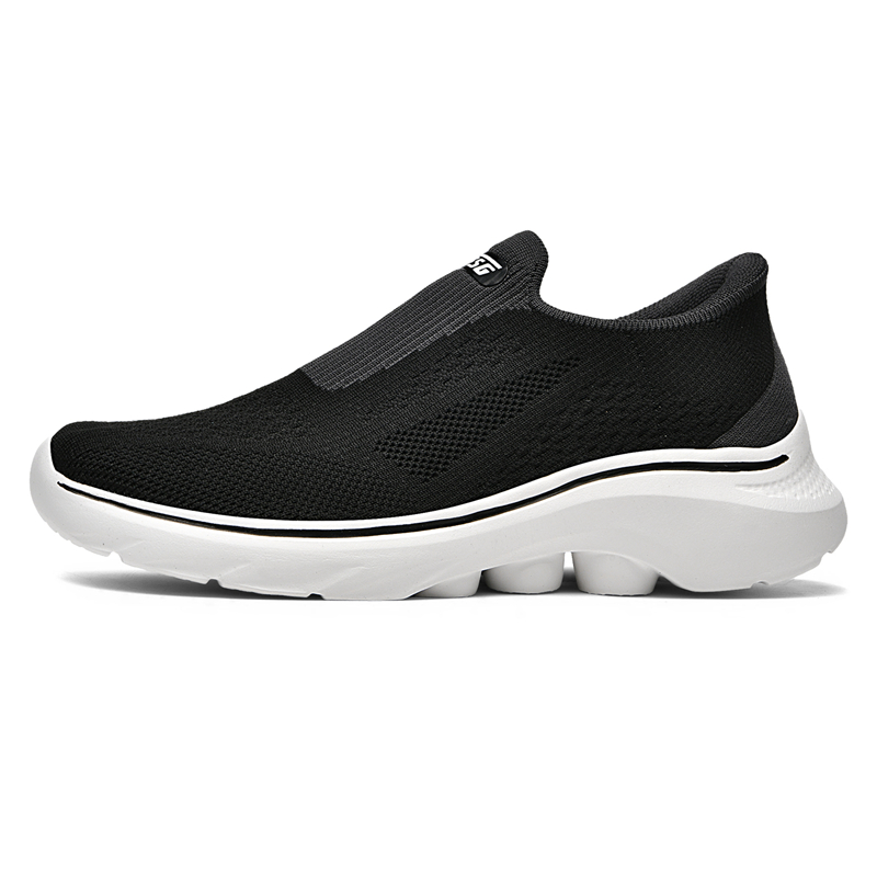 (⏰Last Day - 70% Discount🛒) Men's Lightweight Orthopedic Waterproof Arch Support Walking Shoes, Comfortable and Soft, Slip-on, Wide and Extended Design - Suitable for All Foot Types