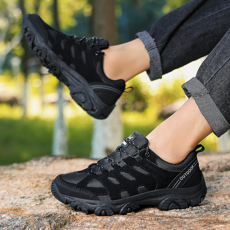 ⏰Nur für kurze Zeit: 70 % Rabatt – Leichte taktische Herren-Wanderschuhe – Atmungsaktiv, weite Passform mit gepolsterter Unterstützung, rutschfest und ideal für Outdoor-Aktivitäten