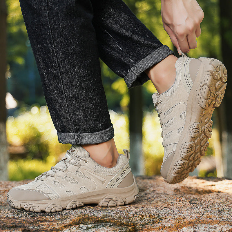 ⏰Nur für kurze Zeit: 70 % Rabatt – Leichte taktische Herren-Wanderschuhe – Atmungsaktiv, weite Passform mit gepolsterter Unterstützung, rutschfest und ideal für Outdoor-Aktivitäten