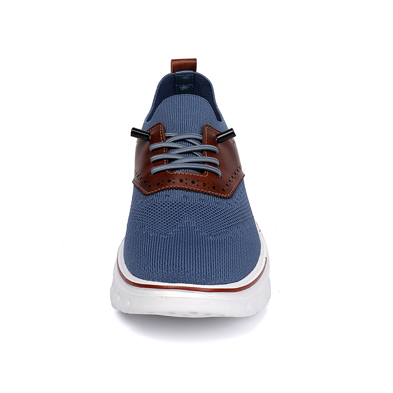 (⏰LETZTER TAG - 70% RABATT🛒) Leichte, orthopädische, wasserdichte Oxford-Schuhe zum Hineinschlüpfen für Herren, bequeme und weiche Laufschuhe - WEITE (E-6E) & verlängertes Design, passend für alle Fußtypen