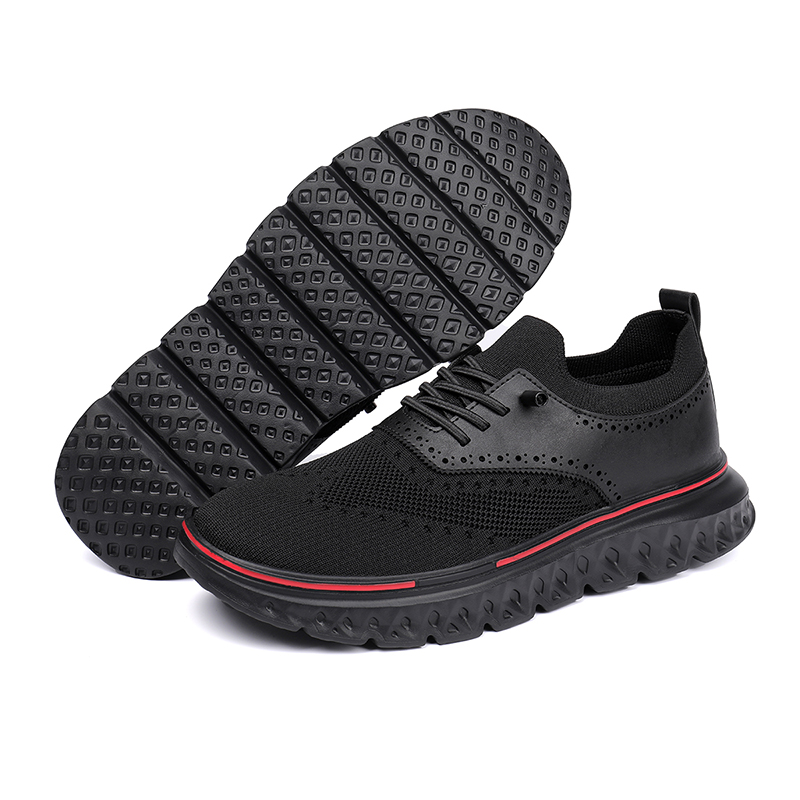 (⏰LETZTER TAG - 70% RABATT🛒) Leichte, orthopädische, wasserdichte Oxford-Schuhe zum Hineinschlüpfen für Herren, bequeme und weiche Laufschuhe - WEITE (E-6E) & verlängertes Design, passend für alle Fußtypen