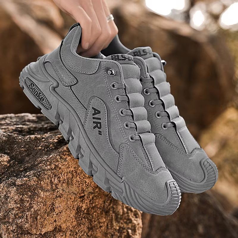 Herren-Freizeitschuhe mit dicker Sohle und rutschfester Oberfläche (50 % Rabatt)