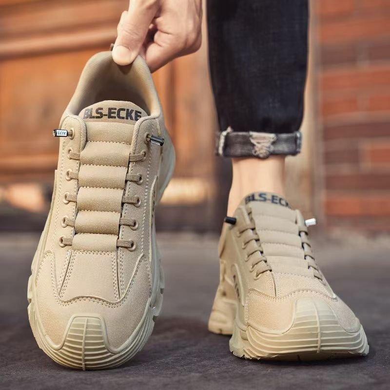 Herren-Freizeitschuhe mit dicker Sohle und rutschfester Oberfläche (50 % Rabatt)