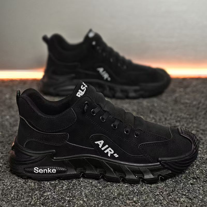 Herren-Freizeitschuhe mit dicker Sohle und rutschfester Oberfläche (50 % Rabatt)