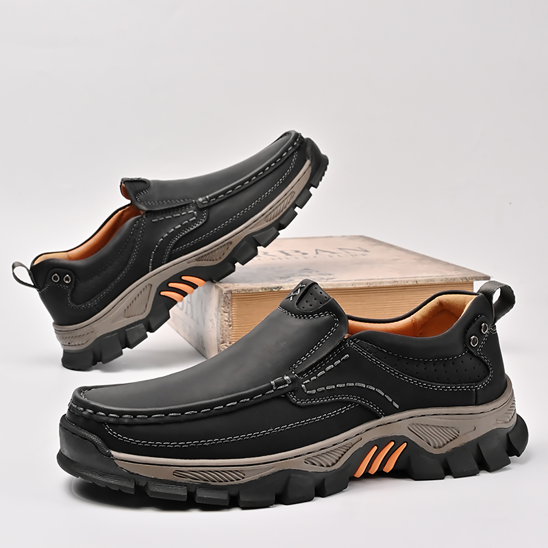 ⏰Aktion: 50 % Rabatt – Orthopädische, bequeme und lässige Slipper aus echtem Leder für Herren