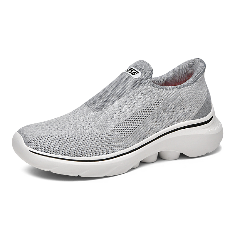 (⏰Last Day - 70% Discount🛒) Men's Lightweight Orthopedic Waterproof Arch Support Walking Shoes, Comfortable and Soft, Slip-on, Wide and Extended Design - Suitable for All Foot Types