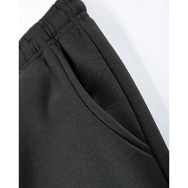 Zweiteiliger Herren-Trainingsanzug: Kapuzenpulli und Jogginghose, geeignet für Fitness-/Wander-/Trainingsaktivitäten.