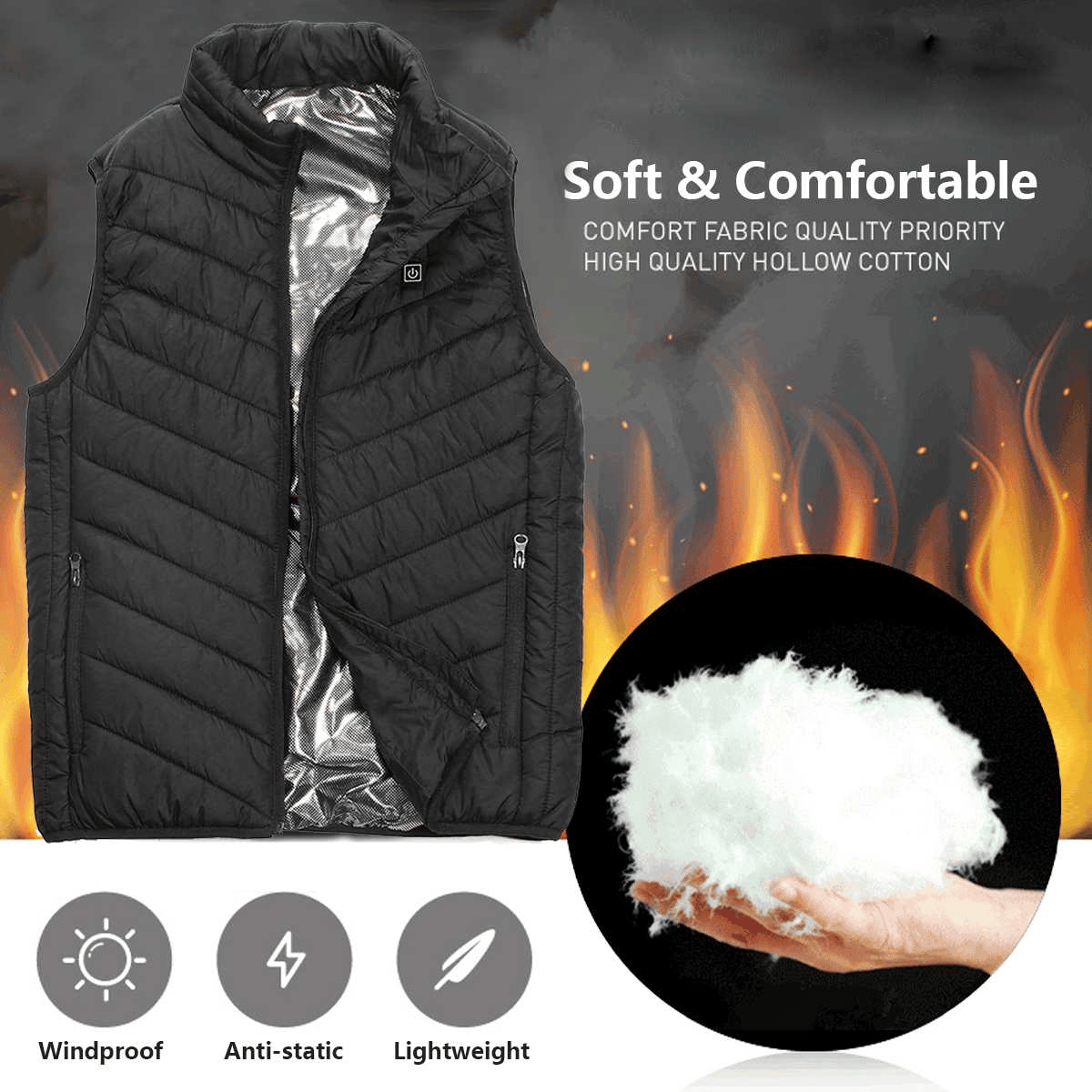 🔥Last Day 50%OFF🔥New Unisex Warming Heated Vest