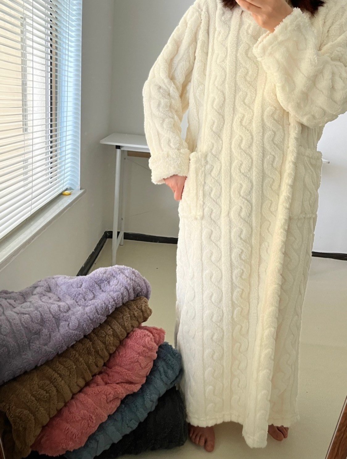 💟A Warm Gift🎀Coral Velvet Home Clothes🔥