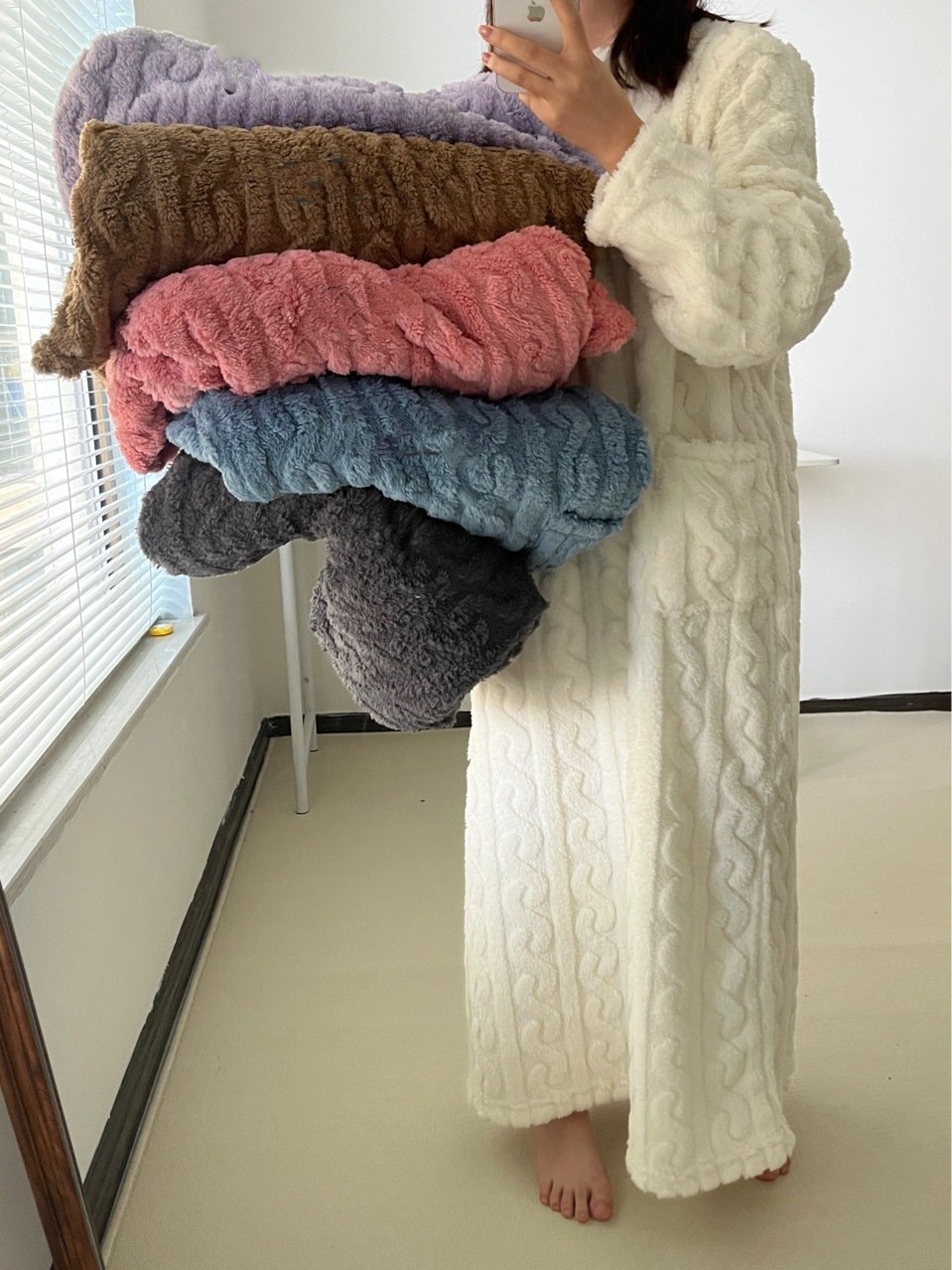 💟A Warm Gift🎀Coral Velvet Home Clothes🔥