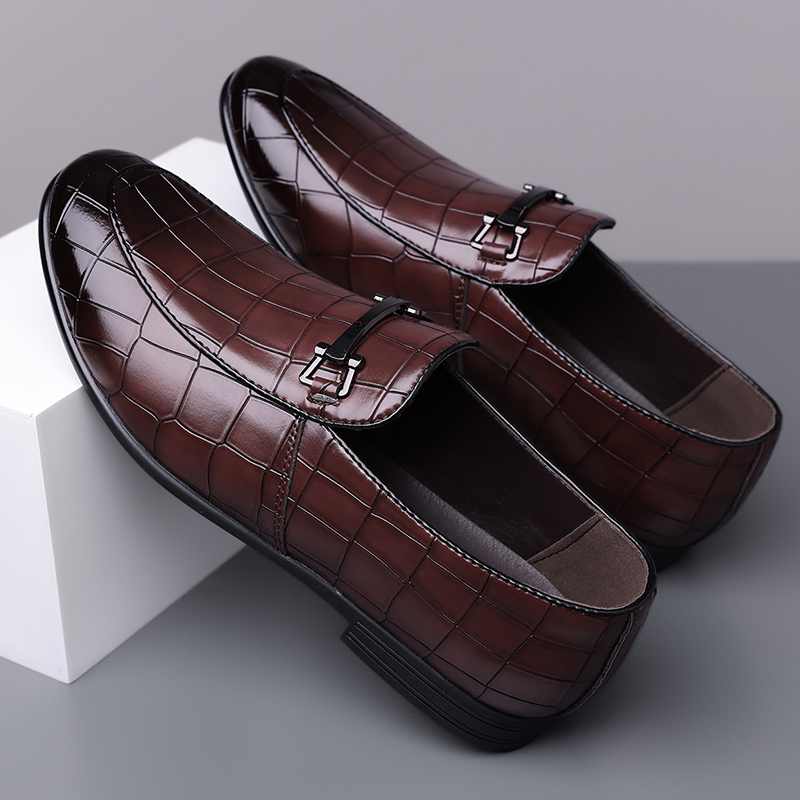 Men's Fashion Calfskin Leather Shoes