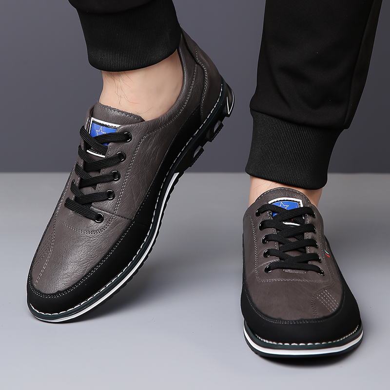 Men's Fashion Calfskin Leather Shoes