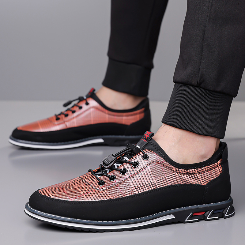 Men's Fashion Calfskin Leather Shoes