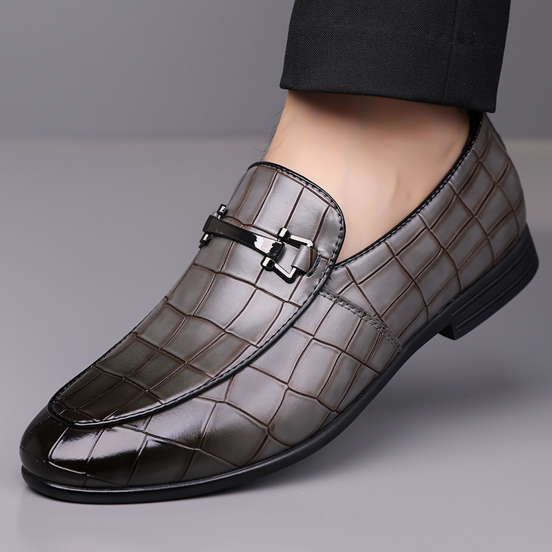 Men's Fashion Calfskin Leather Shoes