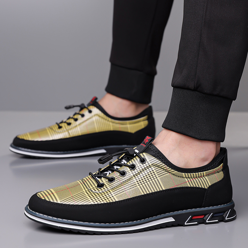 Men's Fashion Calfskin Leather Shoes