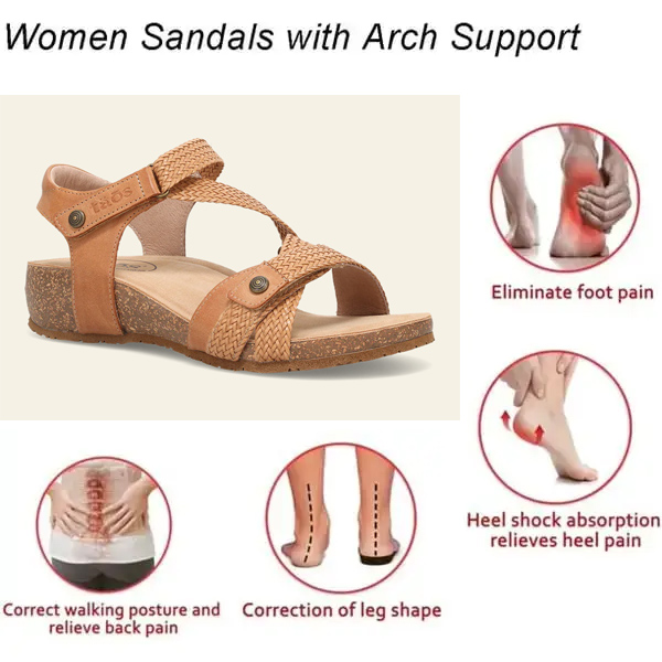 🎁LAST DAY 70% OFF🎁Women's Big Time Arch Support Orthotic Sandals