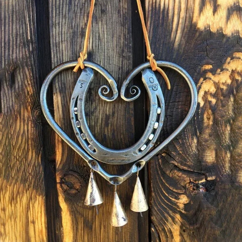100% Handmade | The Horseshoe Heart Wind Chime❤