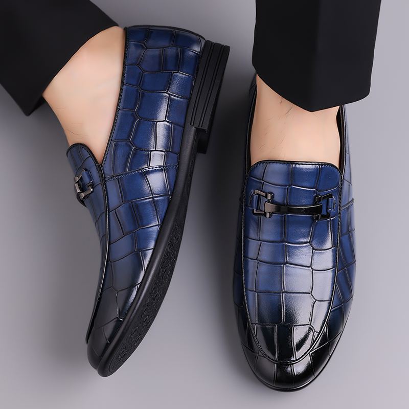 Men's Fashion Calfskin Leather Shoes