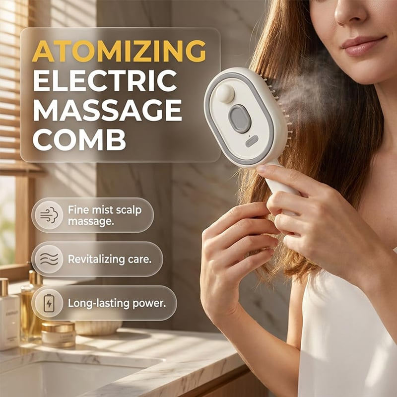 2026 Anti-Knot & Anti-Frizz Brush