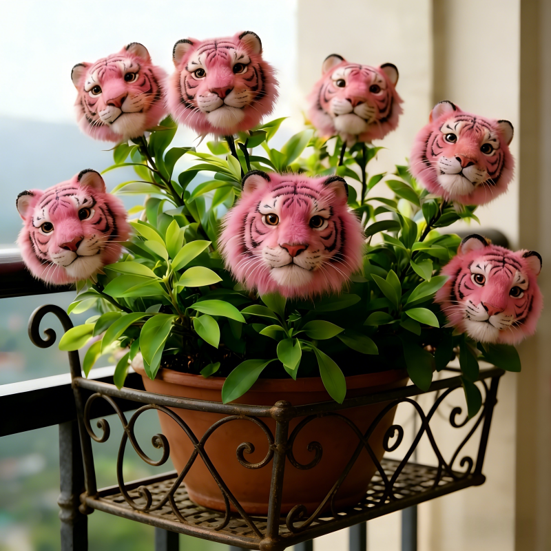 🔥 Remplissez votre jardin de magie ! Plantes étonnantes ! Graines brillantes « Visage de Tigre ! 🌸✨