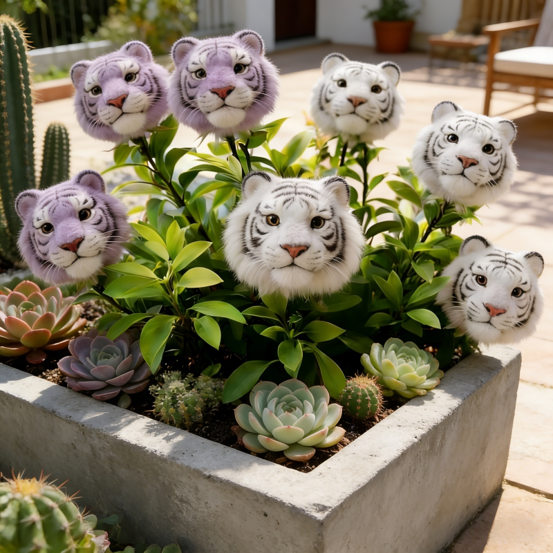 🔥 Remplissez votre jardin de magie ! Plantes étonnantes ! Graines brillantes « Visage de Tigre ! 🌸✨