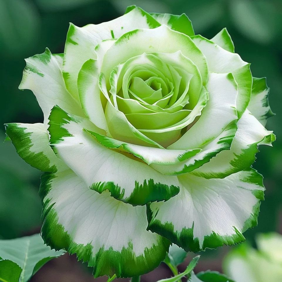 🌹Rose lune bleue rare et rose multicolore avec dentelle de pétales🌈