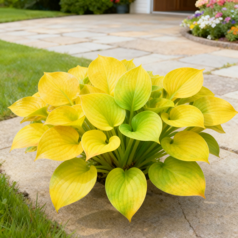 🌈« Hosta arc-en-ciel Dreamlight — Là où la nature brille dans toutes ses nuances »