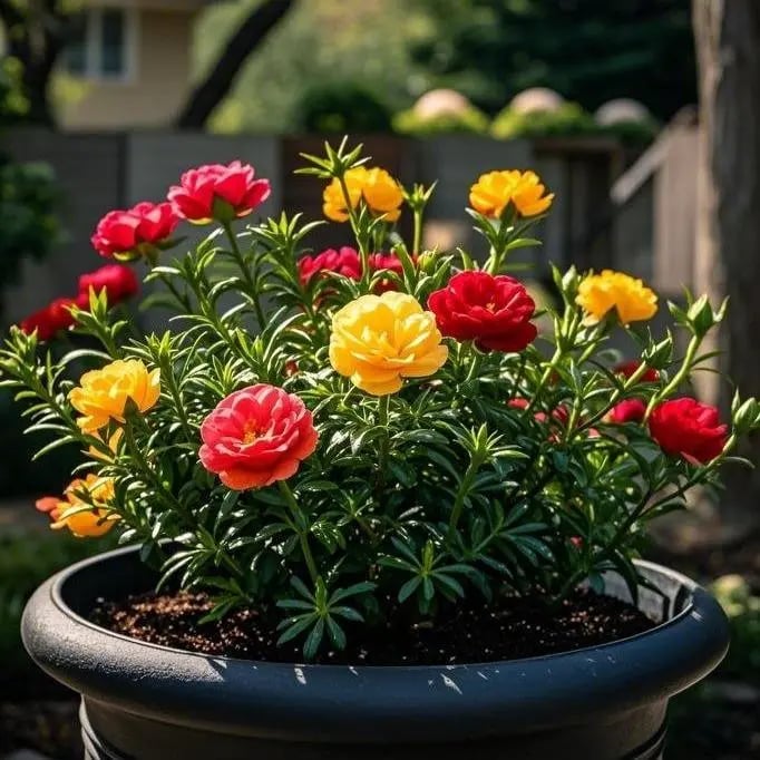 🌸Moss Rose Seeds – 🌿Perennial Flower Seeds / Large Flowers / Easy to Grow