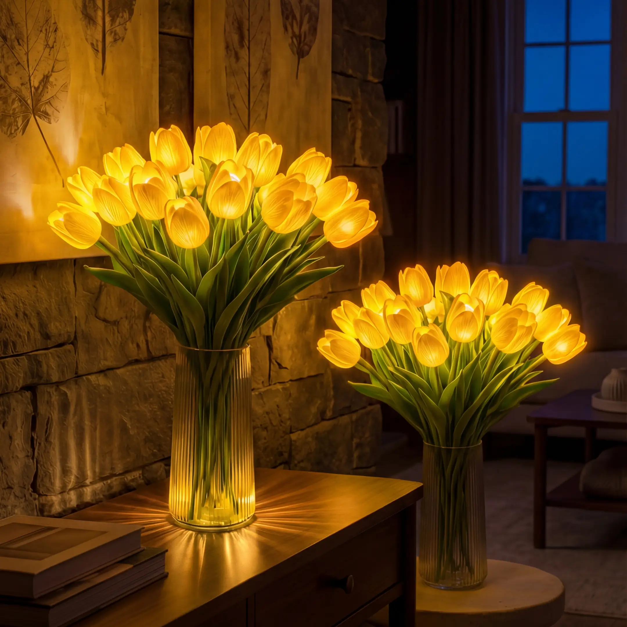 Radiant Romantic Tulip Light