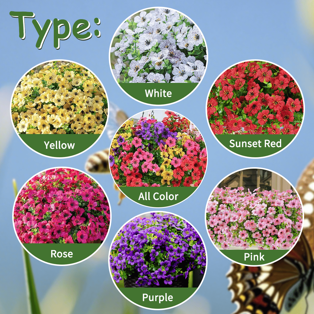 🌸Hot Sale 45% OFF-UV Resistant Colorful Artificial Flower– Zero Maintenance