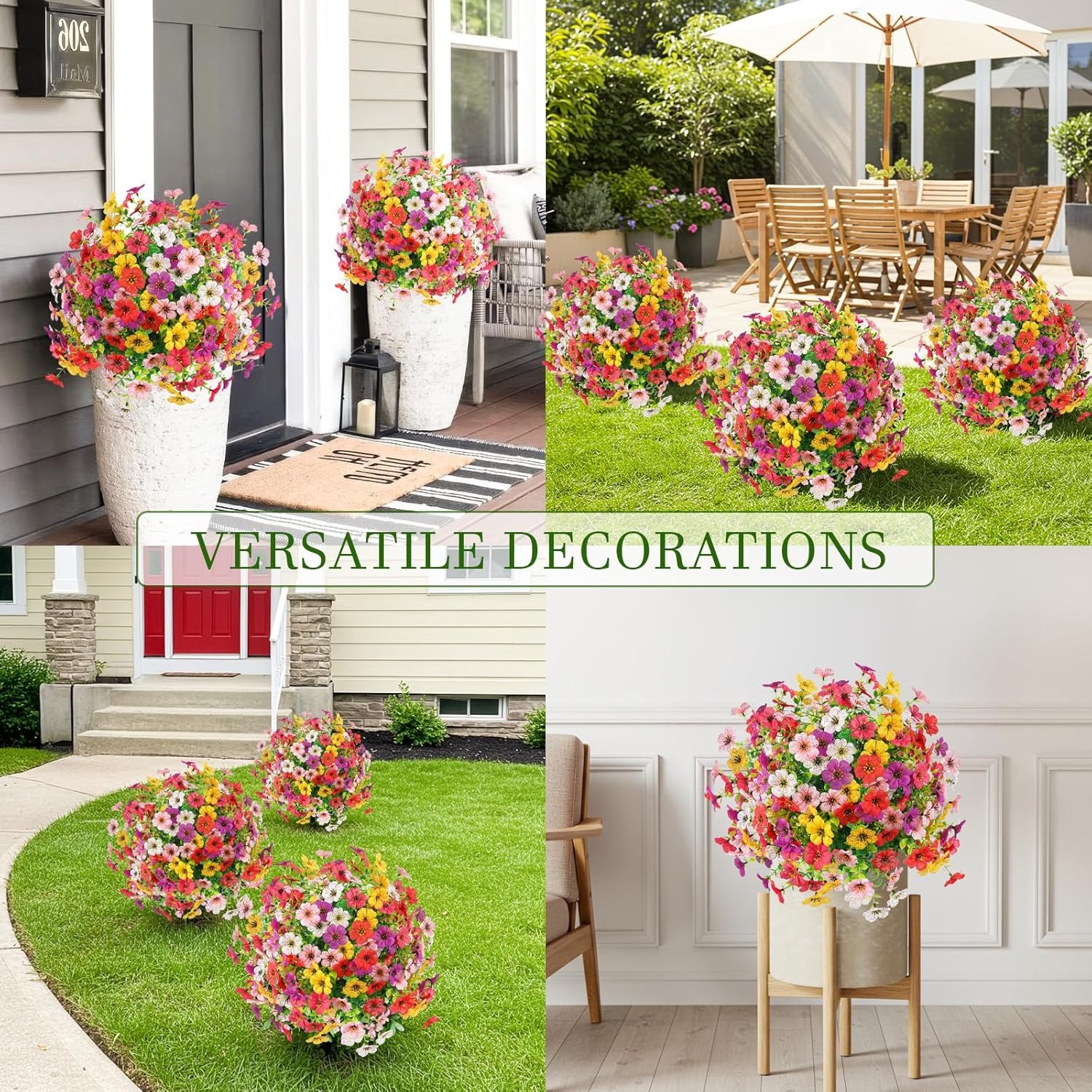 💐2025 New upgrade hot sales🔥- Outdoor UV Resistant Artificial Flowers