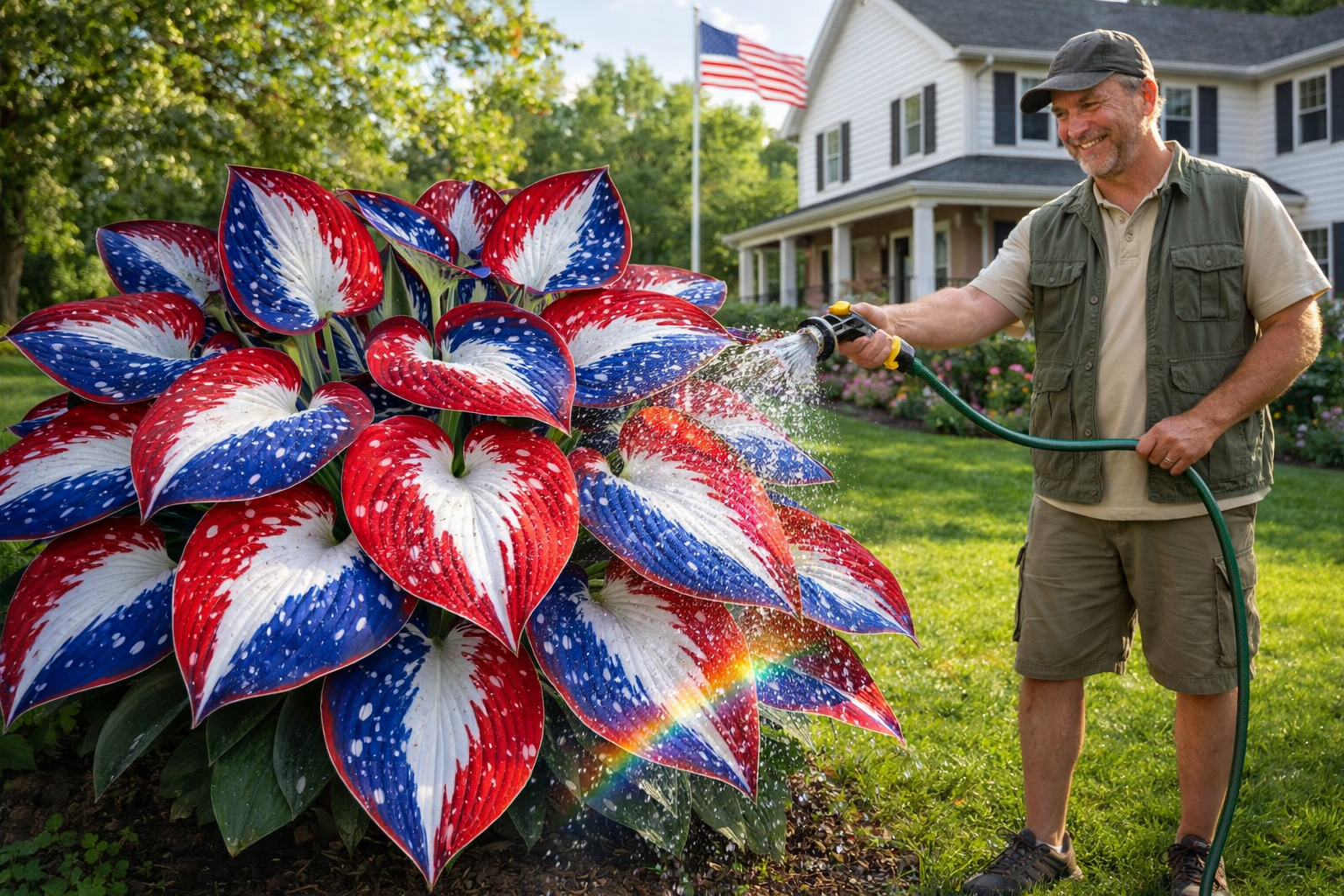 🎉Celebrate America's 250th 🌱Premium Rare Hosta Seeds🌿Shade-Tolerant Plant