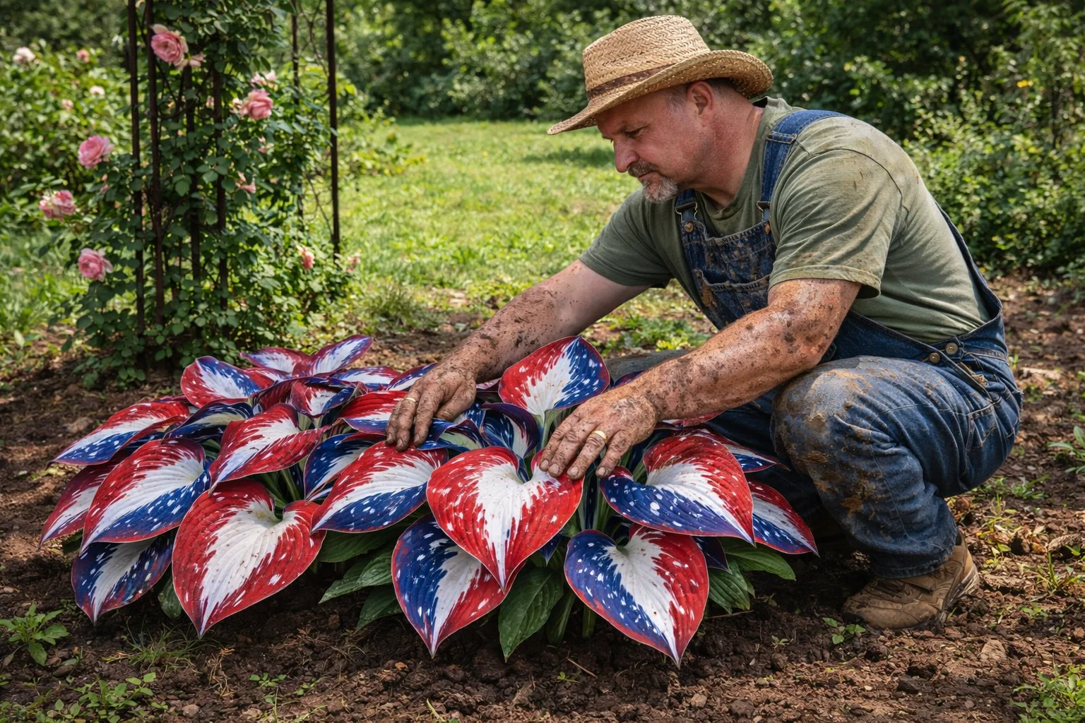 🎉Celebrate America's 250th 🌱Premium Rare Hosta Seeds🌿Shade-Tolerant Plant