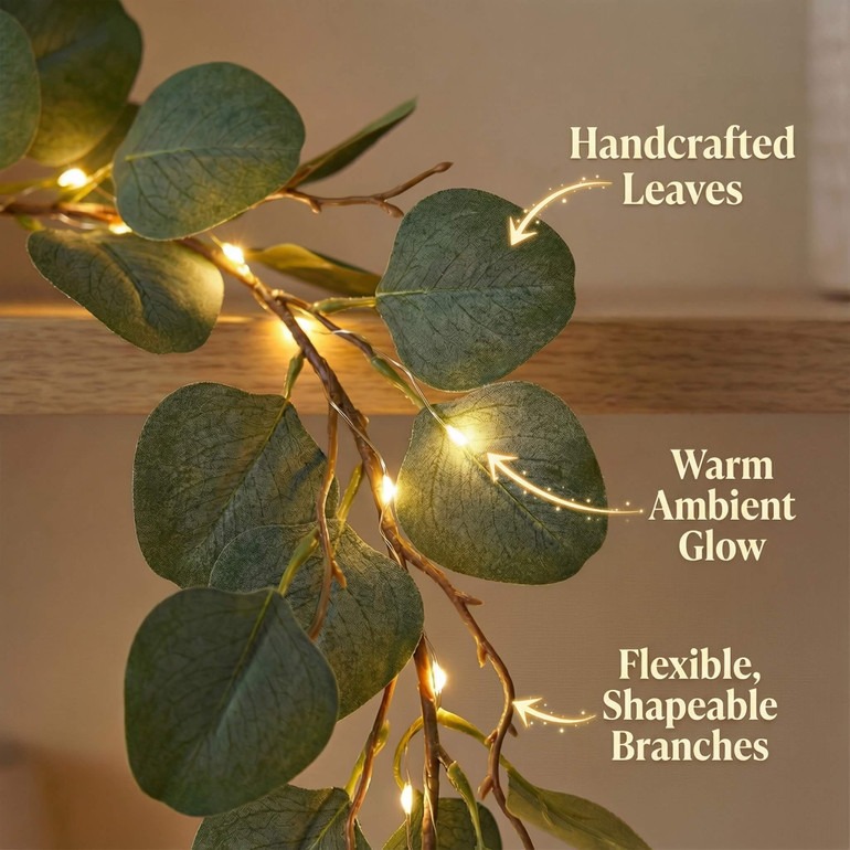 Fairy Light Olive Vine