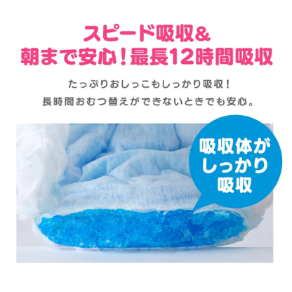 ＼レビューキャンペーン実施中／【3個】 オムツ M 150枚 L 126枚 ビッグ 108枚 ビッグより大きい 72枚 パンツ ふわもちタッチ 肌に優しい 横モレ 最長12h あんしんGenki！ アイリスオーヤマ さらさら おむつ 紙おむつ Genki *［2602SS］