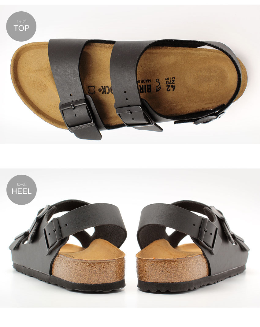 ビルケンシュトック ミラノ BIRKENSTOCK コンフォートサンダル メンズ レディース ブラック 黒 ホワイト 白 Milano 34791 34793 34731 34733 34701 34751 34703 ビルケン 普通幅 細幅 ストラップ フラット シューズ カジュアル 男女兼用|slz|