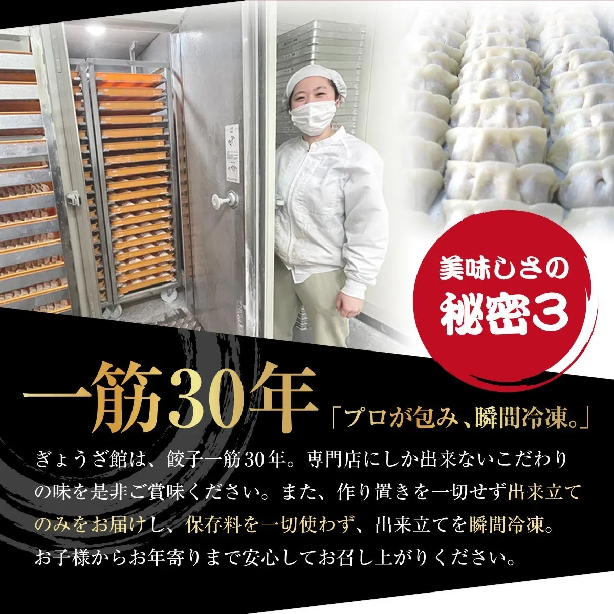 【4年連続中華総菜・点心部門グルメ大賞受賞！】餃子 送料無料 【5000万個完売】黒餃子48個本餃子48個！約96個分約16人前！