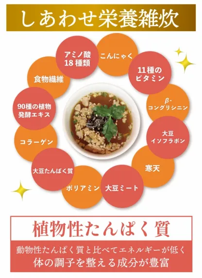 【福袋】ヘルシースタイル雑炊 6種類18食 ダイエット食品 ダイエット雑炊 置き換えダイエット ダイエット食品 低糖質 糖質制限 プロテイン タンパク質雑炊　ダイエット 低カロリー 糖質オフ 満腹感　大豆ミート　大豆ライス　福袋　バランス栄養 ぷるるん姫