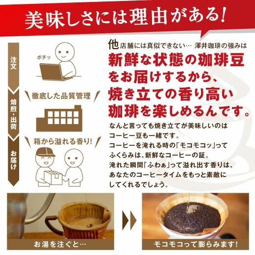 コーヒー コーヒー豆 コーヒー粉 珈琲豆 豆のまま "グルメ大賞9度受賞の1番選ばれるコーヒーセット" 澤井珈琲 1kg 2kg 3kg 抱えきれないコーヒー福袋 フォルティシモ ビクトリー【RD】【TS】