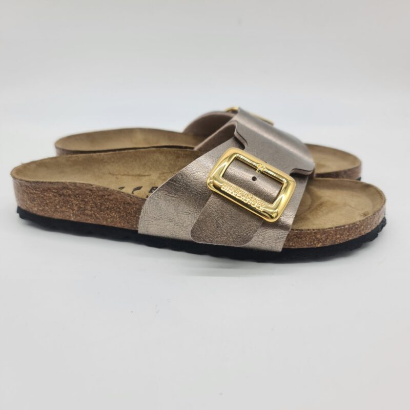 Birkenstock Catalina Cushion Buckle graceful taupe ciabatta donna