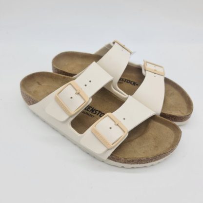 Birkenstock Arizona eggshell beige chiaro ciabatta donna