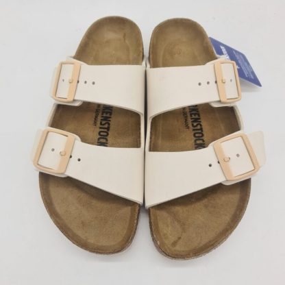 Birkenstock Arizona eggshell beige chiaro ciabatta donna