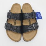 Birkenstock Arizona SYN zebra nera ciabatta donna