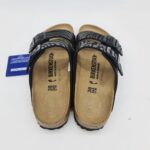 Birkenstock Arizona SYN zebra nera ciabatta donna