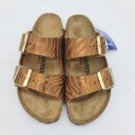 Birkenstock Arizona SYN zebra pecan ciabatta donna