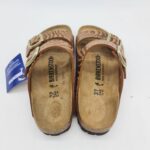 Birkenstock Arizona SYN zebra pecan ciabatta donna